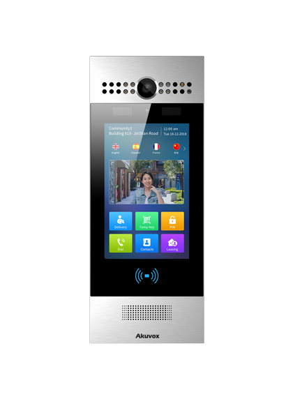 SIP ANDROID DOOR PHONE WITH FACIAL RECOGNITION (INCLUDES