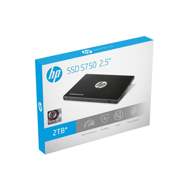 HP S750 2TB SATA III 6GB/s 2.5 inch SSD Delivers Exhilarating Speed 560MB/s & 520MB/s New-gen NAND Flash