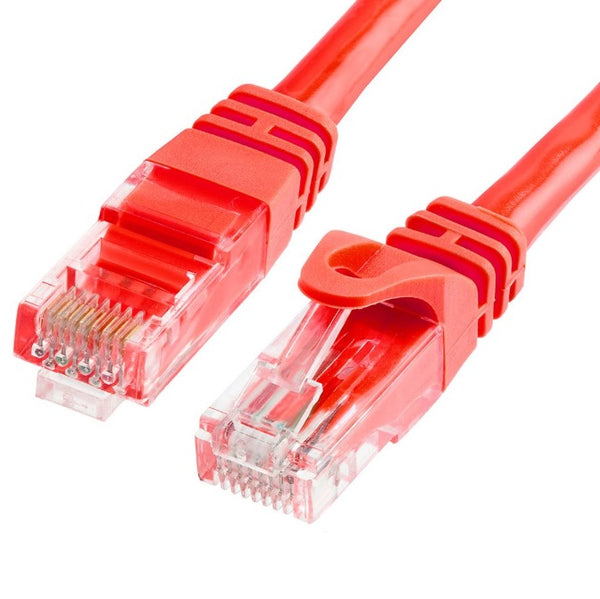 Astrotek CAT6 Cable 1m - Red Color Premium RJ45 Ethernet Network LAN UTP Patch Cord 26AWG CU Jacket