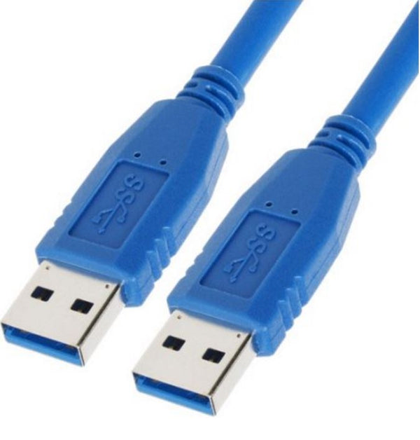 Astrotek USB 3.0 Cable 1m - Type A Male to Type A Male Blue Colour