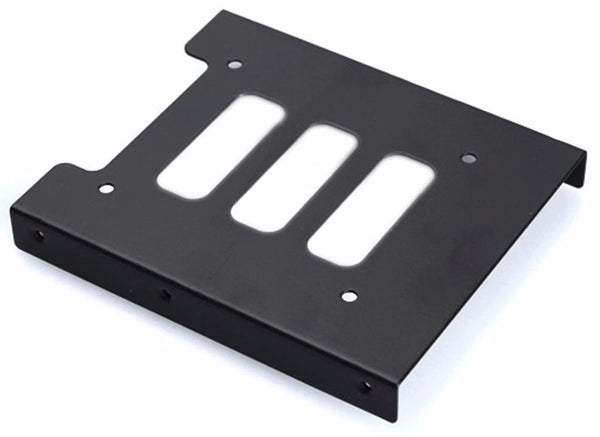 Aywun 2.5' to 3.5' Bracket Metal. Supports SSD.  Bulk Pack no screw.  *Some cases may not be compatible as screw holes may required to be drilled.