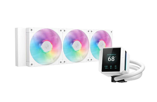 DeepCool  MYSTIQUE 360 WH ARGB 5th Gen LCD Liquid Cooler