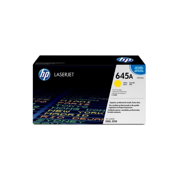 HP #645A Yellow Toner C9732A