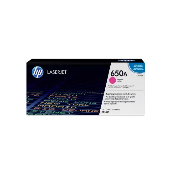 HP #650A Magenta Toner CE273A