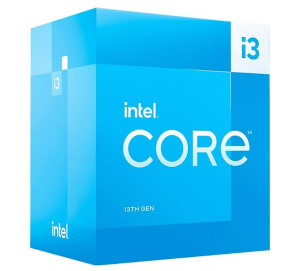 Intel i3 13100 CPU 3.1GHz (4.5GHz Turbo) 13th Gen LGA1700 4-Cores 8-Threads 12MB 60W UHD Graphics 730 Retail Raptor Lake with Fan (LS)