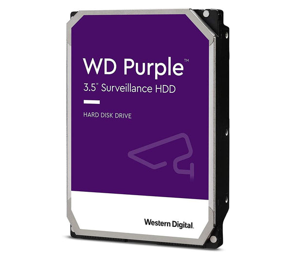 Western Digital WD Purple Pro 12TB 3.5' Surveillance HDD 7200RPM 256MB SATA3 245MB/s 550TBW 24x7 64 Cameras AV NVR DVR 2.5mil MTBF 5yrs warranty (LS)