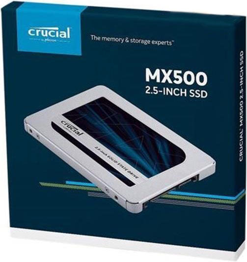 Crucial MX500 4TB 2.5' SATA SSD - 560/510 MB/s 90/95K IOPS 1000TBW AES 256bit Encryption Acronis True Image Cloning 5yr wty