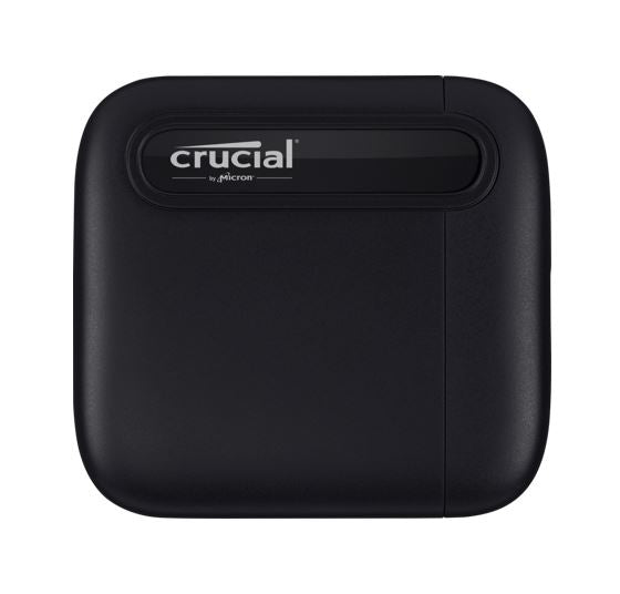 Crucial X6 1TB External Portable SSD 540MB/s USB3.2 USB-C USB3.0 Durable Rugged Shock Vibration Proof for PC MAC PS4 PS5 Xbox One Android iPad Pro