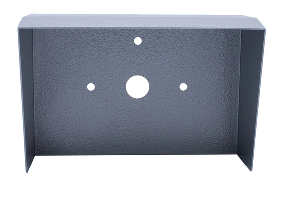 Cyberdata 011215 Outdoor Shroud, 2X for outdoor backboxes gives the added protection from environmental elements, Corrosion resistant aluminum 5052