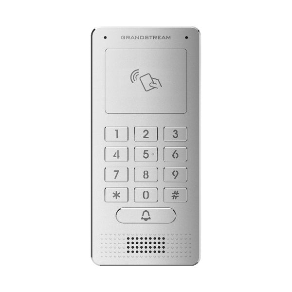 Grandstream GDS3705 IP Door System, Built In RFID Chip Reader, Speaker & Microphone, Meta Casing, Powerable Via POE