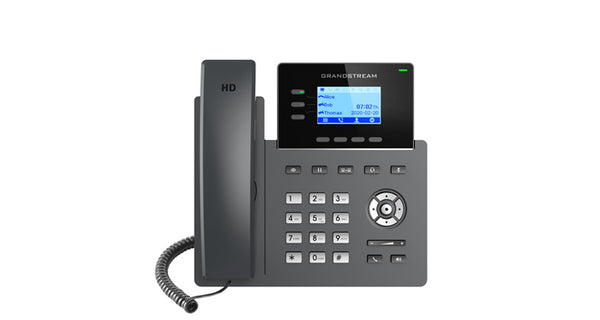 Grandstream GRP2603 3-Line Essential IP Phone
, 6 SIP Accounts, Up to 3 Call Appearances, Zero Touch Provisioning,  HD Audio,  5-Way Voice Conferencin