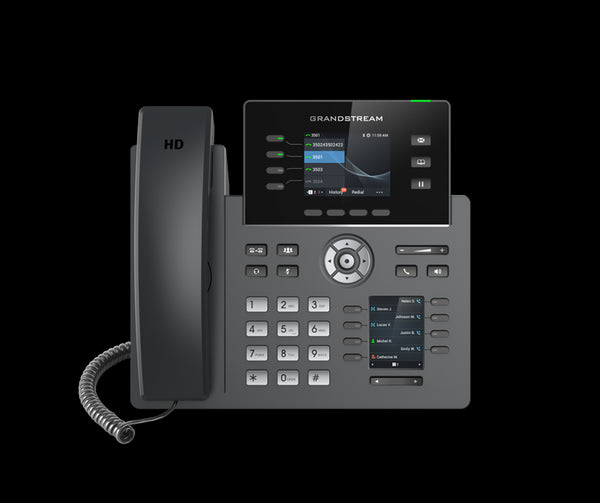 Grandstream GRP2614 4 Line IP Phone, 4 SIP Accounts, 320x240 Colour Screen, BLF Keys, HD Audio