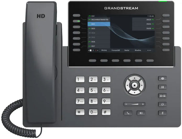 Grandstream GRP2650 14 Line IP Phone, 4 SIP Accounts, 320x240 Colour Screen, BLF Keys, HD Audio