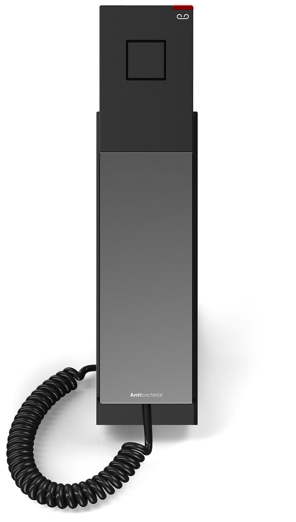 SNOM HD300 Hotel/guest room telephone, Antibacterial housing, Hospitality features, Customisable faceplate, Power over Ethernet (only), HD audio