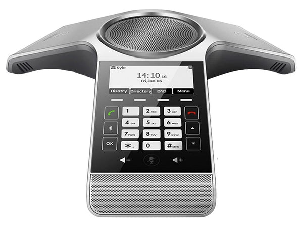 Yealink CP930W Wireless DECT Conference Phone,Huddle Room With Up to 6 People,Noise Proof Technology,Voice Pickup,Hybrid UC Meeting,Touch Keyboard