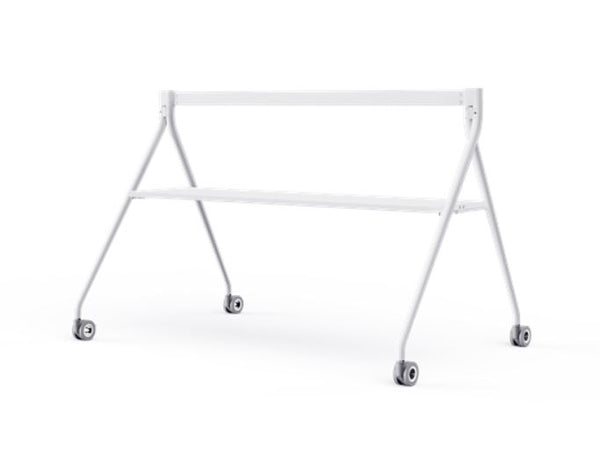 Yealink Floor Stand for MeetingBoard 86', White, Perfect fit for Yealink MeetingBoard 86', Wheeled for easy transport Stable, Durable Base Practical