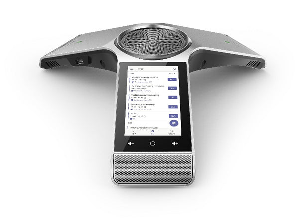 Yealink CP960 Optima HD IP Conference Phone for Microsoft Teams, 5'' touch screen, HD Audio, Android, Bluetooth, Supports Microsoft, Yealink