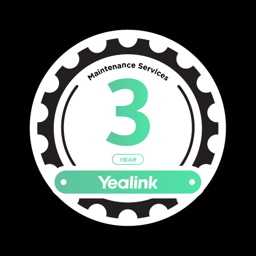 Yealink VC-MIC-3Y-AMS 3 Year Annual Maintenance For VCM34/VCM35/VCM36-W/VCM38/CPW90-PKG/MSpeaker/MSpeaker-II/MSpeech/CM20/CS10