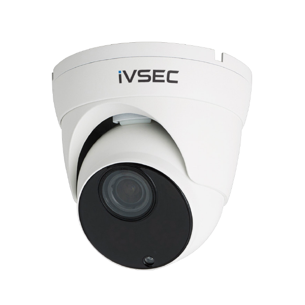 IVSEC TURRET IP CAMERA 5MP 2.8MM-12MM MOTORISED LENS 20FPS POE IP66 40M IR