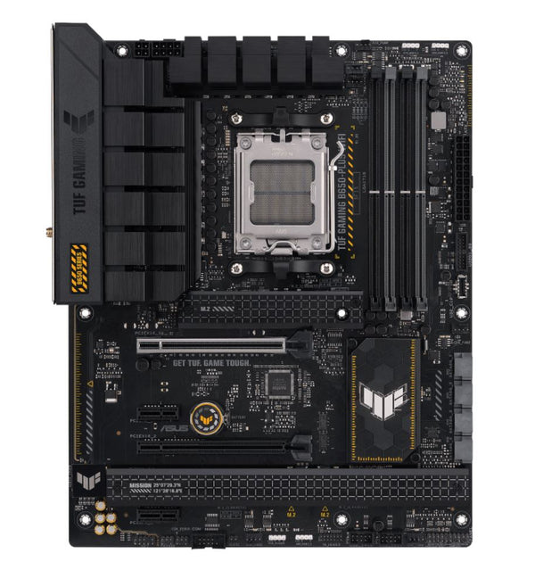 ASUS AMD B650 TUF GAMING B650-PLUS WIFI (AM5) ATX Motherboard 4x DDR5 128GB, 1 x PCIe 4.0 x16, 3 x M.2, 4x SATA,Wi-Fi 6,Realtek 2.5Gb Ethernet