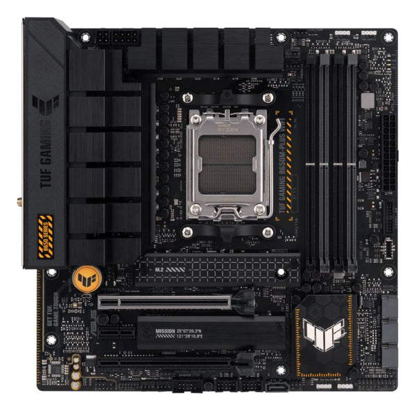 ASUS AMD B650M TUF GAMING B650M-PLUS WIFI (AM5) Micro-ATX Motherboard 4xDDR5 128GB,1xPCIe 4.0/3.0 x16,2 xM.2, 4 xSATA,Wi-Fi 6, 2.5Gb Ethernet