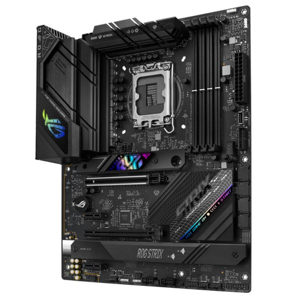 ASUS B760 ROG STRIX B760-F GAMING WIFI Intel LGA1700 ATX Motherboard 128GB, 4xDDR5,1xPCIe 5.0 x16, 3xM.2, 4 xSATA,HDMI, DP. 2.5Gb Ethernet