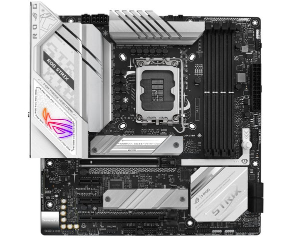 ASUS B760 ROG STRIX B760-G GAMING WIFI Intel LGA1700 mATX Motherboard 128GB, 4xDDR5, 1xPCIe 5.0 x16, 2xM.2, 4 xSATA, 1xHDMI, 1xDP.2.5Gb Ethernet