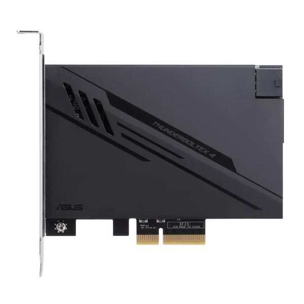 ASUS THUNDERBOLTEX 4 Expansion Card, Dual Thunderbolt, 40 Gbps Bi-Directional, 4xUSB-C, 1xDP, 4xPCIE3.0