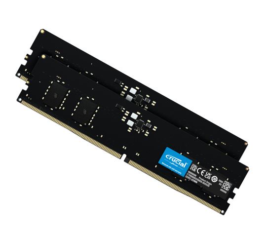 Crucial 32GB (2x16GB) DDR5 UDIMM 4800MHz CL40 Desktop PC Memory