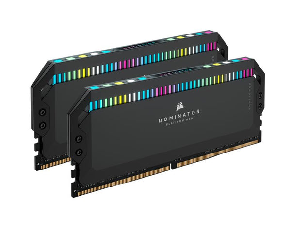 (LS) Corsair Dominator Platinum RGB 64GB (2x32GB) DDR5 UDIMM 5200Mhz C40 1.25V Black Desktop PC Gaming Memory