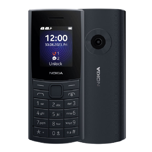 Nokia 110 4G 128MB - Midnight Blue (1GF018NPE1L01)*AU STOCK*, 1.8', 48MB/128MB, Dual SIM, 1450mAh, 2YR