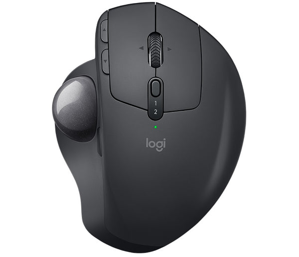 Logitech MX Ergo Wireless Bluetooth Trackball Mouse Customized Comfort 2048DPI 2.4GHz wireless 8 Buttons Rechargeable battery (~910-007261)