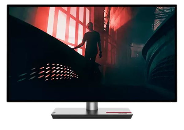 LENOVO ThinkVision P27h-30 27' QHD 60Hz IPS Monitor 2560x1440 4ms 16:9 Tilt swivel pivot Lift Height-Adjustable HDMI DP USB Audio Out VESA 3yrs