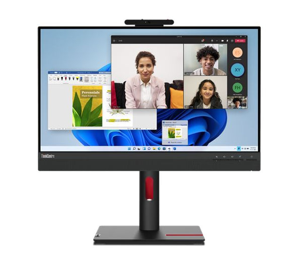 LENOVO ThinkCentre Tiny-in-One 23.8'/24' FHD TOUCH 60Hz 1920x1080 16:9 4ms Height Adjust Tilt Swivel Pivot Webcam Mic HDMI DP IPS USB3.2 Anti-glare