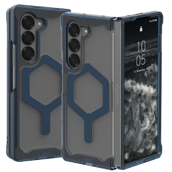 UAG Plyo Pro Samsung Galaxy Z Fold6 5G (7.6') Rugged Case - Ice/Mallard (214453114355),DROP+ Military Standard,Raised Screen Surround, Air-soft Corner