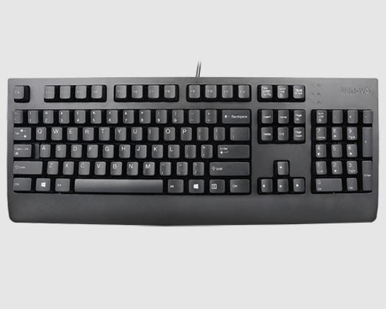 LENOVO Preferred Pro II USB Keyboard Black- US English