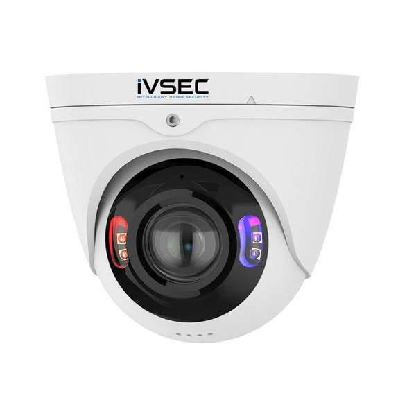 IVSEC EYEBALL IP CAMERA 8MP PANORAMIC 2.8MM FIXED LENS 30FPS ADV DET ADV IVS