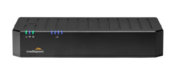 Cradlepoint E100 Enterprise Branch Router, 5G, Firewall, 4x SMA connectors 5x GbE Ethernet Ports, Dual Band Wi-Fi 5, 1-Year NetCloud Essentials Plan