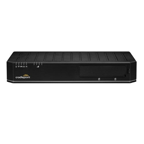 Cradlepoint E300 Branch Enterprise Router, Cat 18 LTE, Advanced Plan, 4x SMA cellular connectors, 5 x GbE RJ45 Ports, Dual SIM,1200 Mbps Modem,3 Yr NC