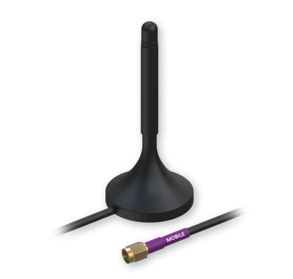 Teltonika Mobile 4G/LTE Magnetic SMA Antenna - 3m Cable Length