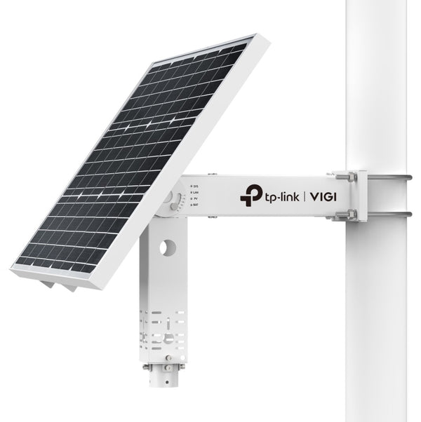 TP-Link VIGI SP6030 VIGI Intelligent Solar Power Supply System, 60W Photovoltaic Panel, 3× DC Voltage Output Ports, 31.2Ah/10.8V Lithium Batter