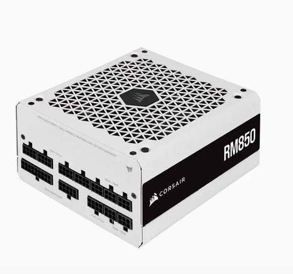 Corsair RM850WH2 850W RM 80+ Gold Fully Modular 140mm FAN ATX Power Supply, PSU, 10 Years Warranty - White