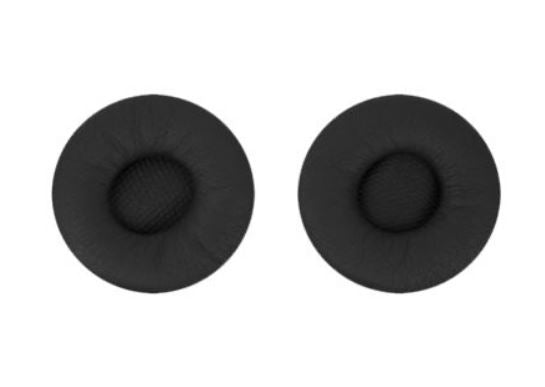 Jabra Earpads For 900/9400 Series,2Pcs, Larger Leather Ear Cushions for Jabra Pro 9400/900 (5.5 cm diameter), 3-5 dB More Passive NC Than the Standard