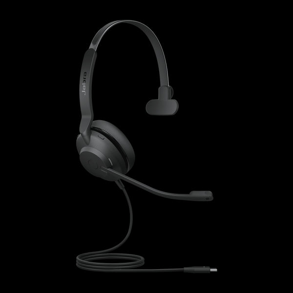 Jabra Evolve2 30 SE Wired USB-C UC Mono Headset, Lightweight & Durable, Noise Isolating Ear Cushions, Plug-and-play, 2-Mic Technology, 2Yr Warranty