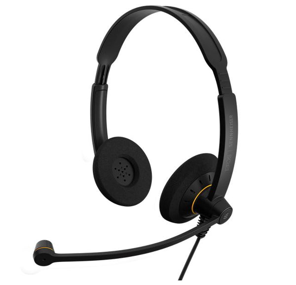 EPOS | Sennheiser IMPACT SC 60 USB ML Binaural Wideband Office headset, integrated call control, USB connect, Activegard protection, noise cancel mic,