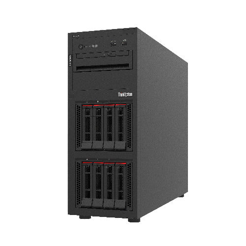 LENOVO ThinkSystem ST250 V2,  1xIntel Xeon E-2356G 6C 3.2GHz 80W, LFF, 1x8GB 1Rx8,  SW RD,   1x300W