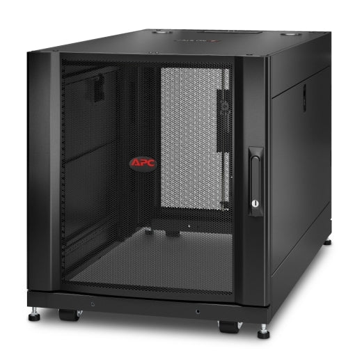 APC APC NetShelter SX, Server Rack Enclosure, 12U, Black, 658H x 600W x 1070D mm