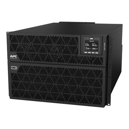 APC Smart-UPS On-Line, 15kVA/15kW, Rack/Tower, 230V/380V...415V, Hard wire 5-wire(3P+N+E)+3-wire(1P+N+E), Network Card, W/O rail kit