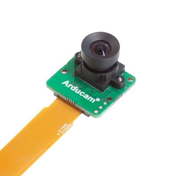 LUXONIS OAK-FFC-OV9782-M12 (22 pin) carrier board for OV9282 camera module, compatible with OAK-FFC-3P, OAK-FFC-4P, and DepthAI RPi HAT baseboards