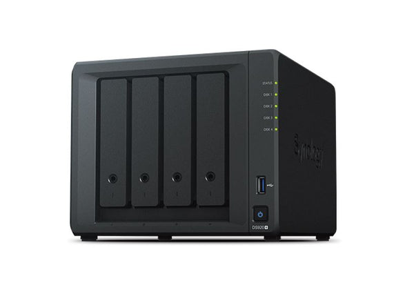 Synology DiskStation DS920+ 4-Bay Intel Celeron J4125 64-bi 3.5' Diskless 2xGbE NAS (SMB) 2xUSB 3.0 Port SATA 4GB RAM - 3 year Wty (LS)